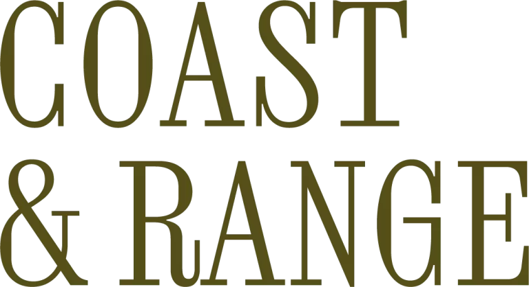 Coast & Range Vacations square logo, representing expert vacation rental management in Southwest Florida (SWFL) and Georgia (GA).